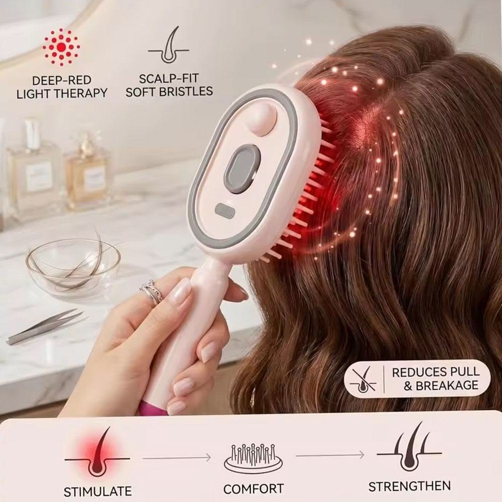 Electric Spray Retractable Air Cushion Comb