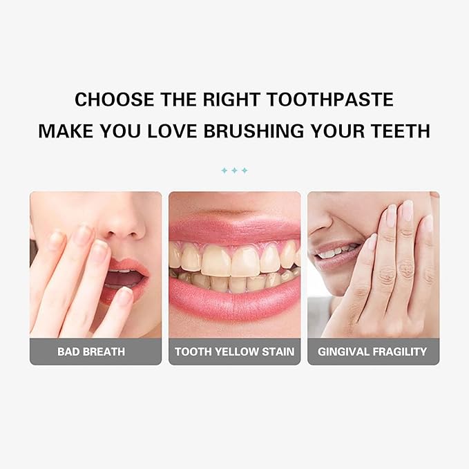 Niacinamide Whitening Toothpaste, Niacinamide Toothpaste, Whiter Teeth & Fresh Breath,Enamel Safe Whitening & Stain Removal Naturall,Repair and Protect Teeth 100g