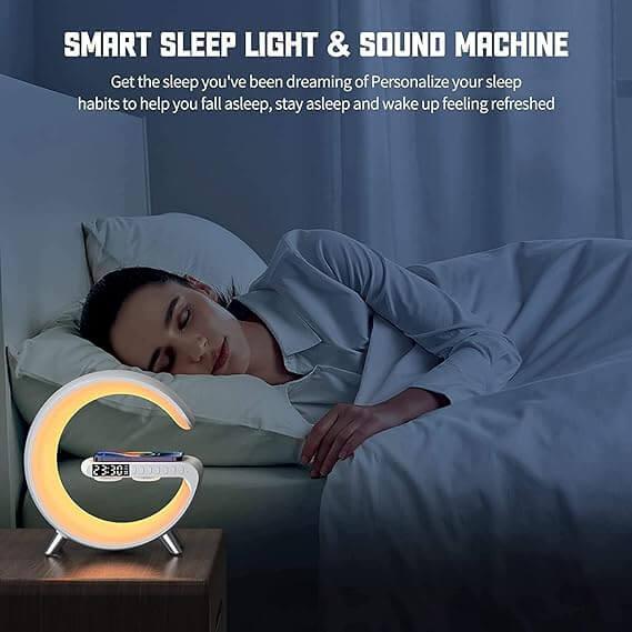 Led Wireless Charger Speaker