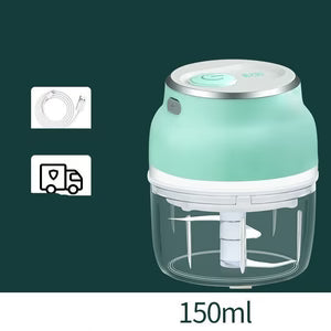 KitchenSwift Portable Mini Chopper || One-Touch Precision Cutting