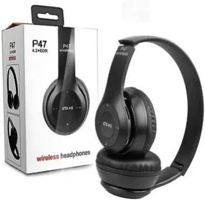 Wireless Stereo Gaming Headphones Black