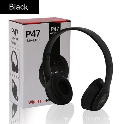 Wireless Stereo Gaming Headphones Black