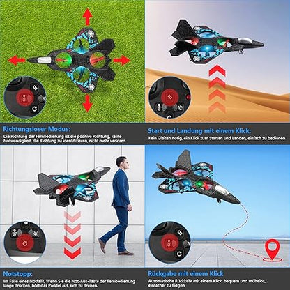 RC Fighter Jet Drone Toy
