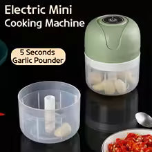 KitchenSwift Portable Mini Chopper || One-Touch Precision Cutting
