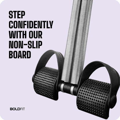 High-Tension Steel Resistance Tummy Trimmer & Full-Body Toner