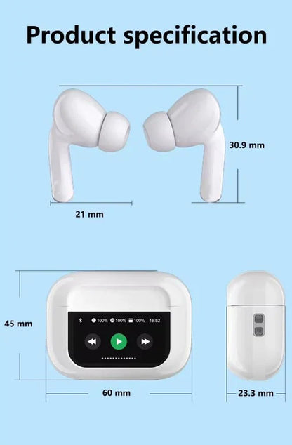 LED Display Earbuds Touch Control Airpods