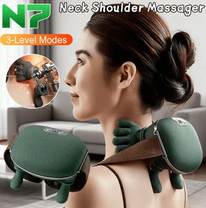 Bionic Finger Neck Shoulder Massager Wireless Neck Cervical Trapezius||Say Goodbye to Stiffness & Pain
